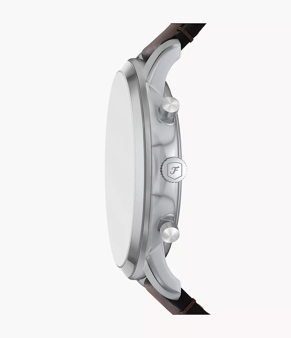 Fossil orologio Neutra Chrono 44mm grigio quarzo acciaio FS6129
