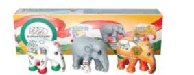 Elephant Parade multipack éléphants La Dolce Vita - Florence + Mosha Loves Italy + Rome