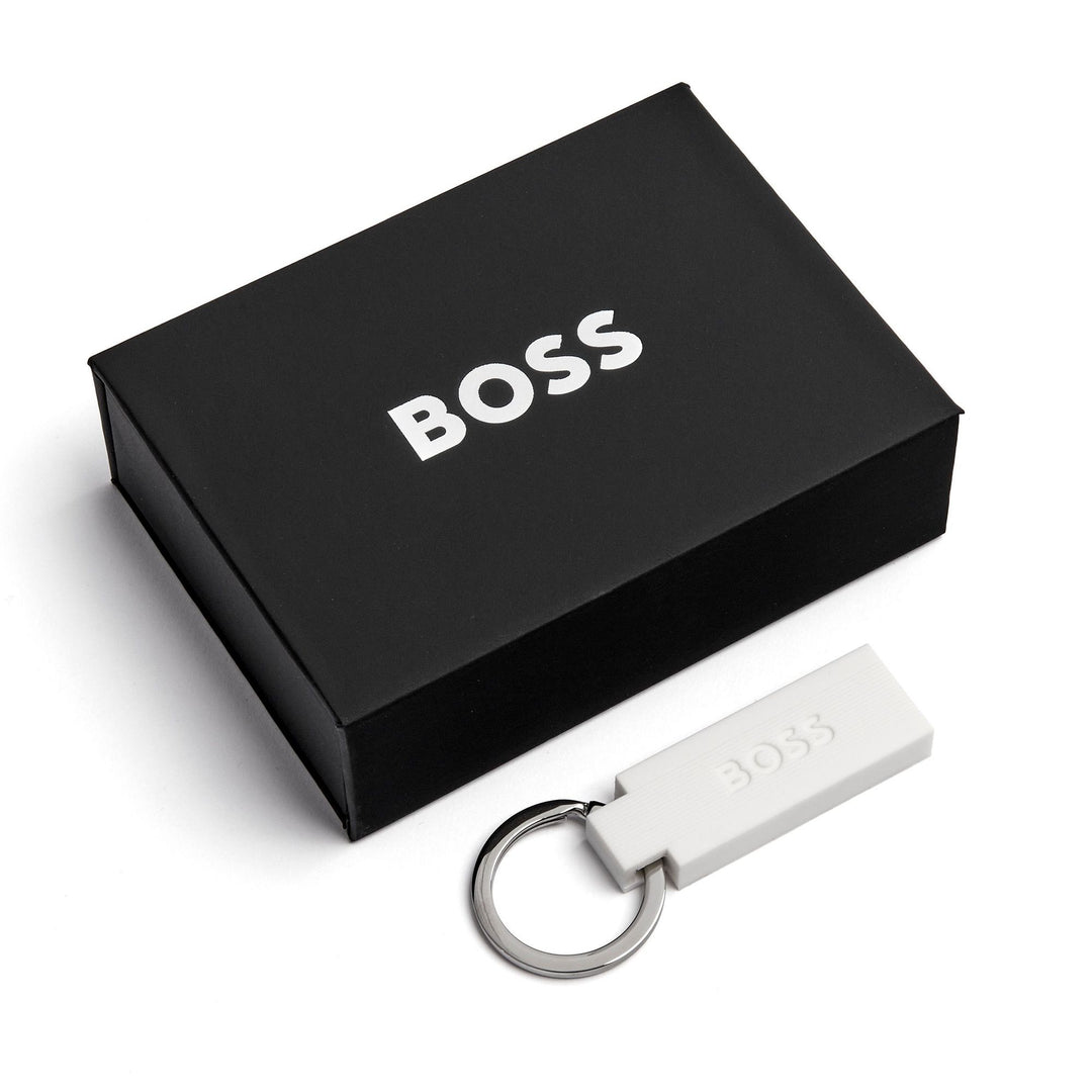 Llavero Hugo Boss Edge Iconic Blanco HAK421W