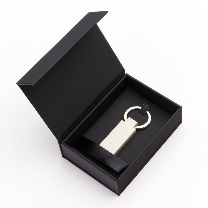 Llavero Hugo Boss Edge Iconic Blanco HAK421W