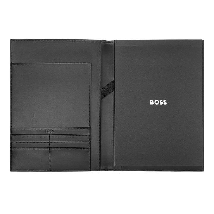 Hugo Boss Cartella A4 Monogram Nero HDF412A