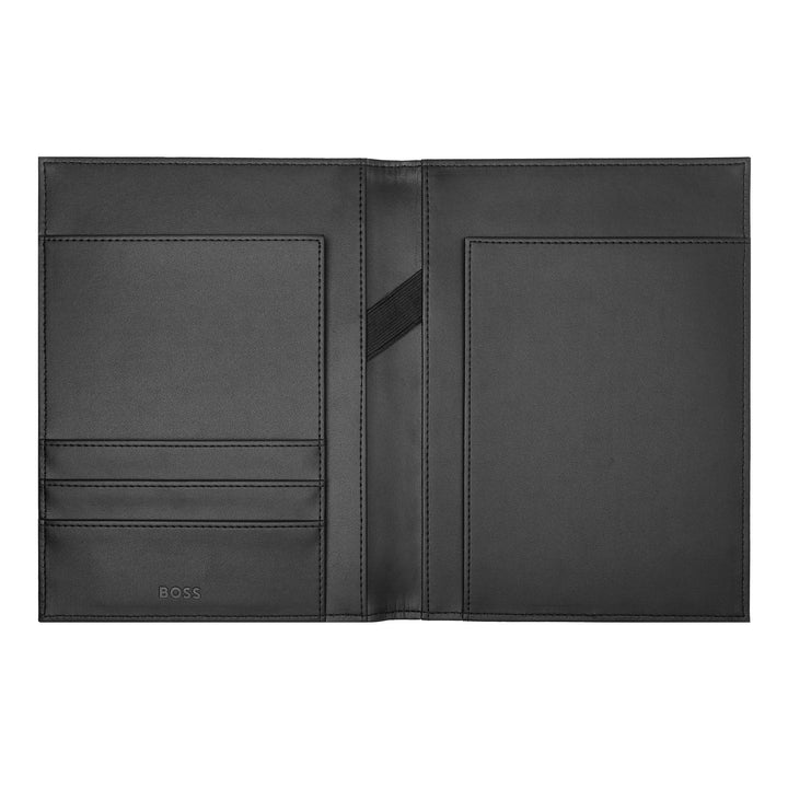 Hugo Boss A5 Monogram Black Folder HDM412A