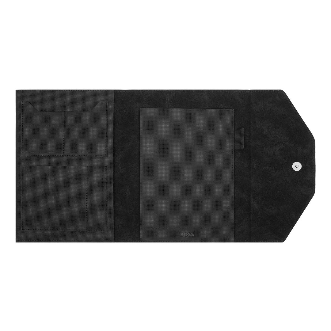 Maletín Hugo Boss A5 Rive Negro HDM414A