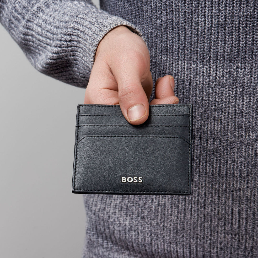 Hugo Boss Kartenhalter Classic Smooth Black HLC403A
