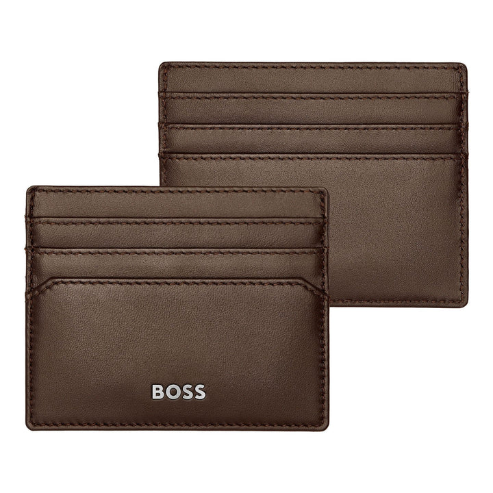 Hugo Boss Kartenhalter Classic Smooth Brown HLC403Y