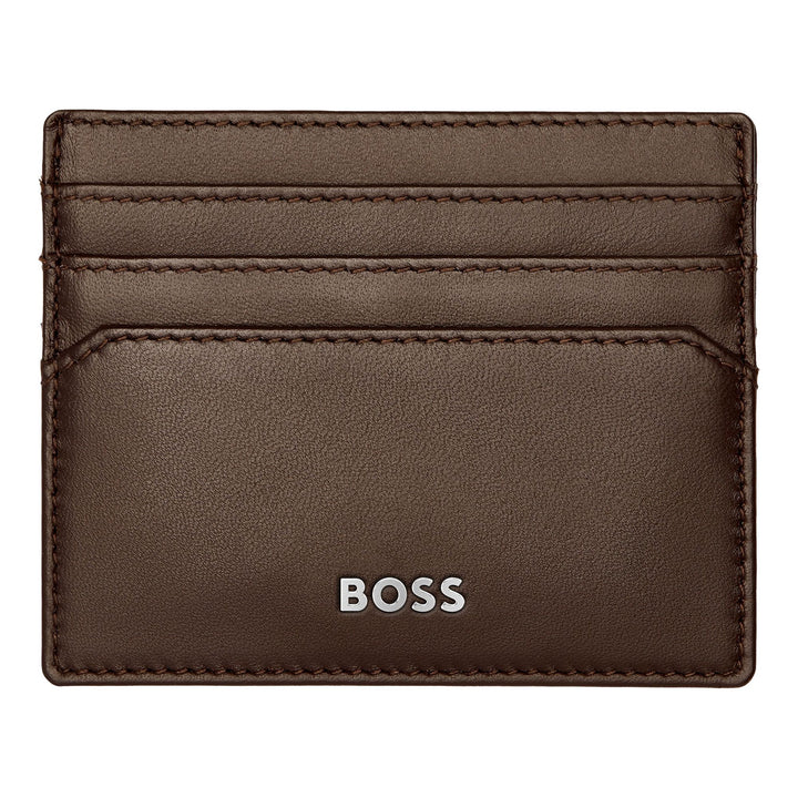 Hugo Boss Kartenhalter Classic Smooth Brown HLC403Y