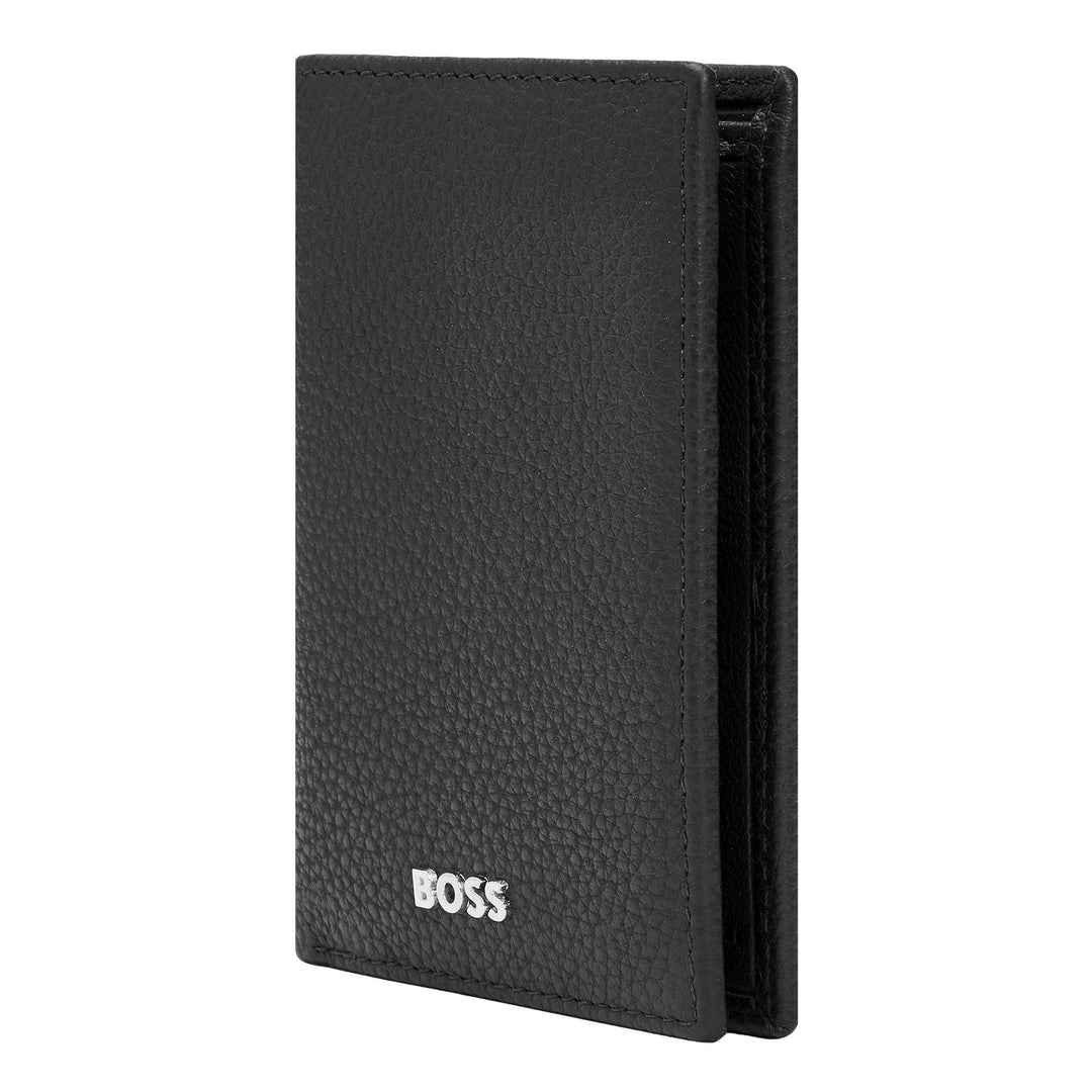 Hugo Boss Classic genarbter Klappkartenhalter Schwarz HLE416A