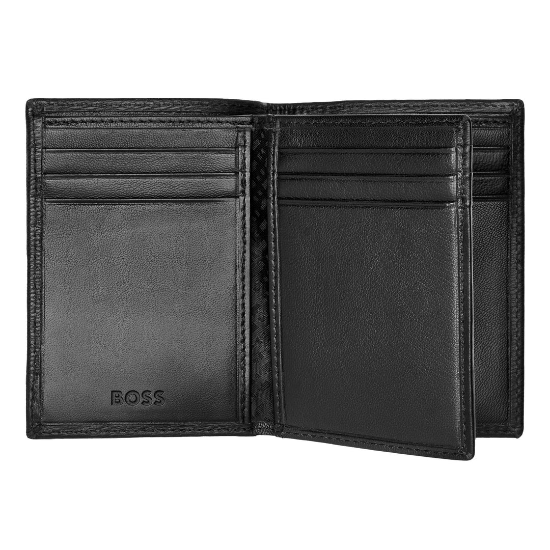 Hugo Boss Porta carte trifold Iconic Nero HLF421A