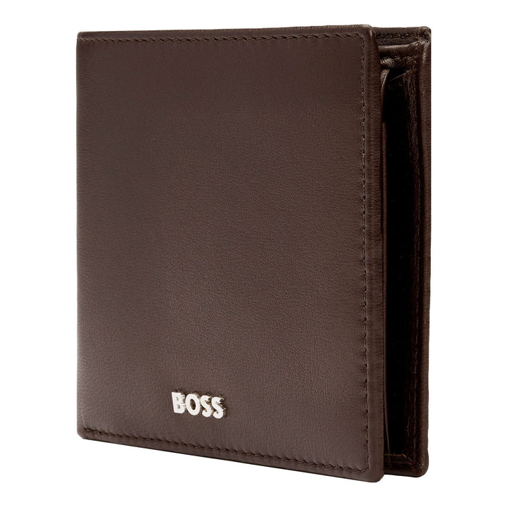 Hugo Boss Monedero Classic Smooth Marrón HLM403Y