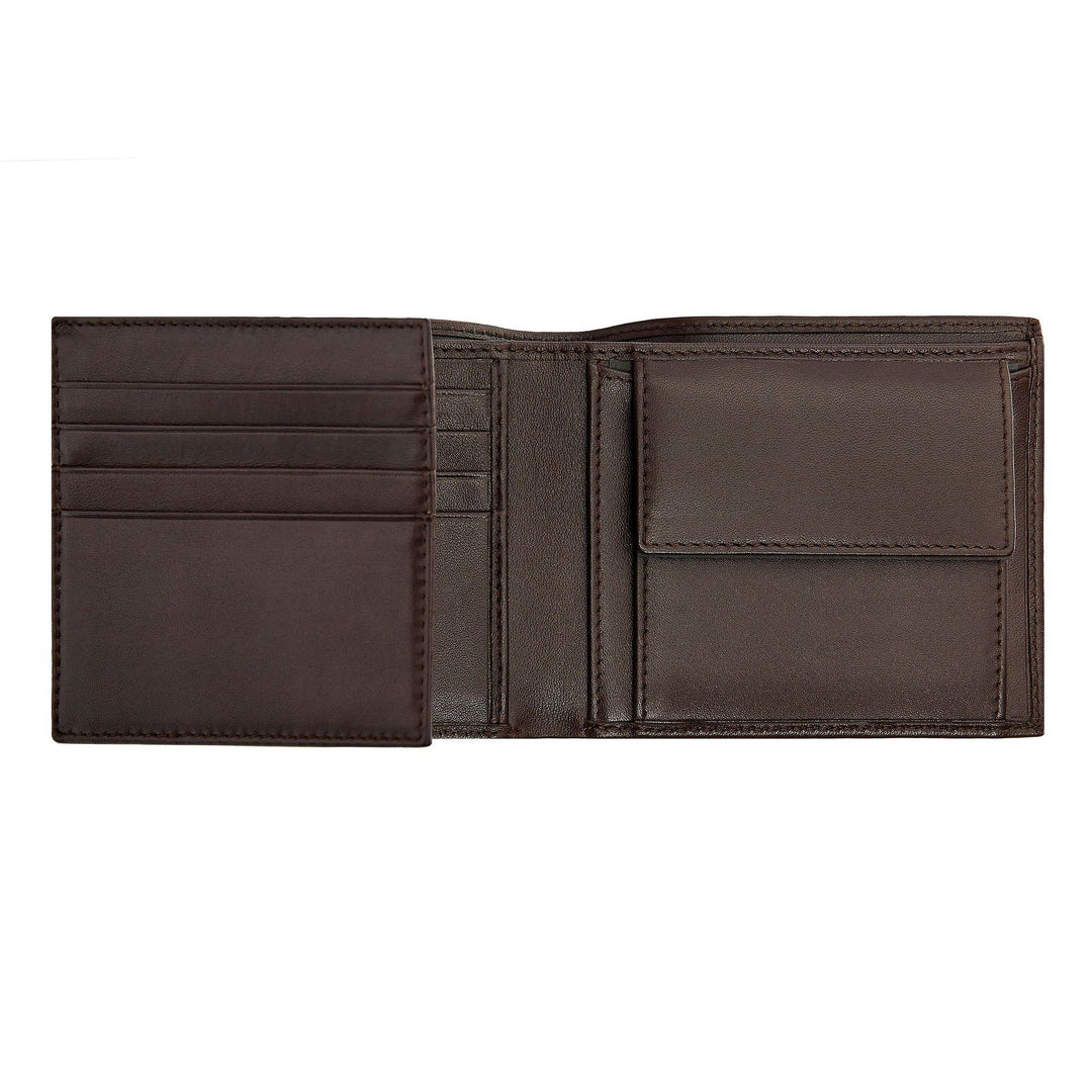 Hugo Boss Money wallet with flap Classic Smooth Brown HLN403Y