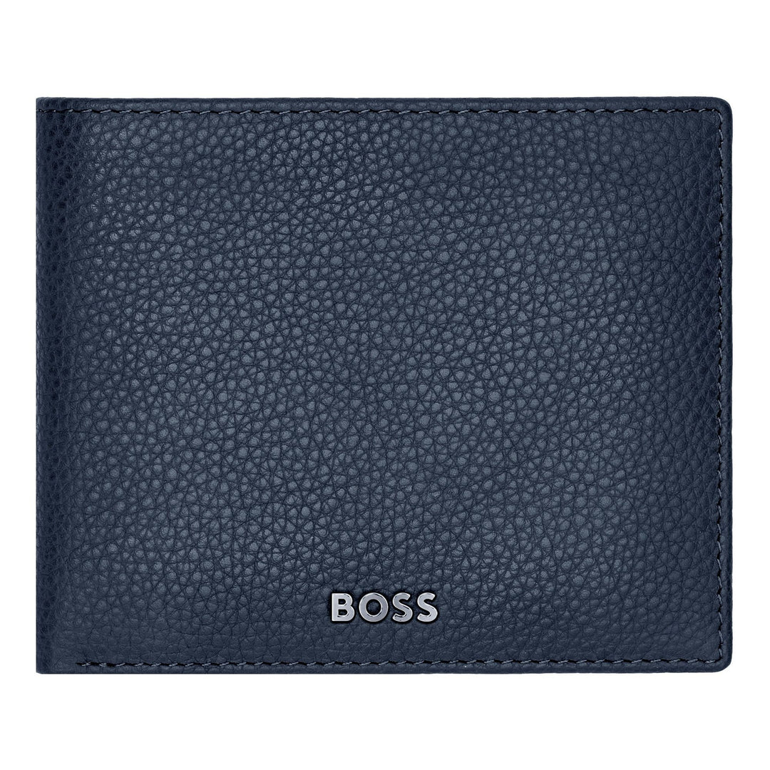 Hugo Boss Classic Flap Wallet Grained Navy HLN416N