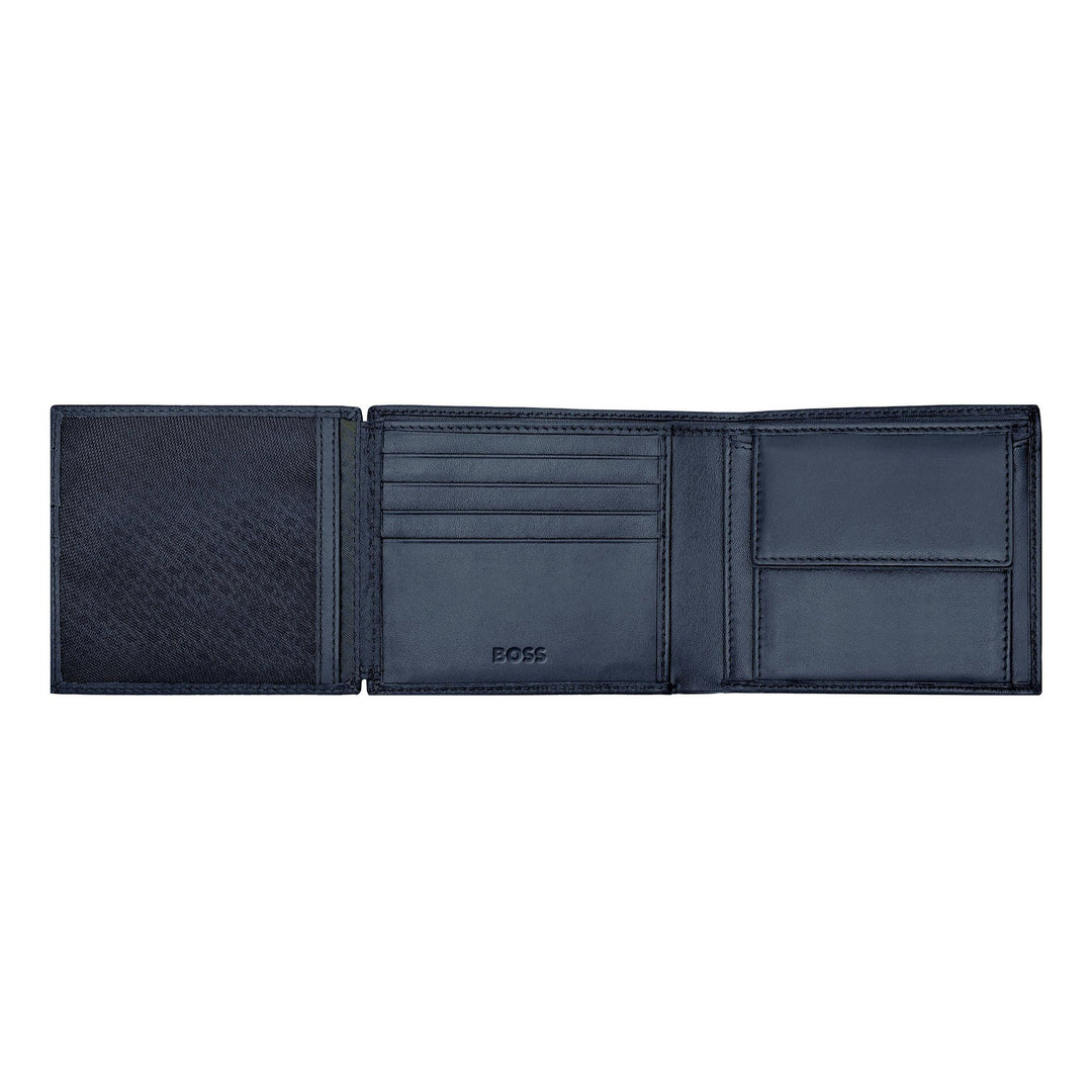 Hugo Boss Classic Flap Wallet Grained Navy HLN416N