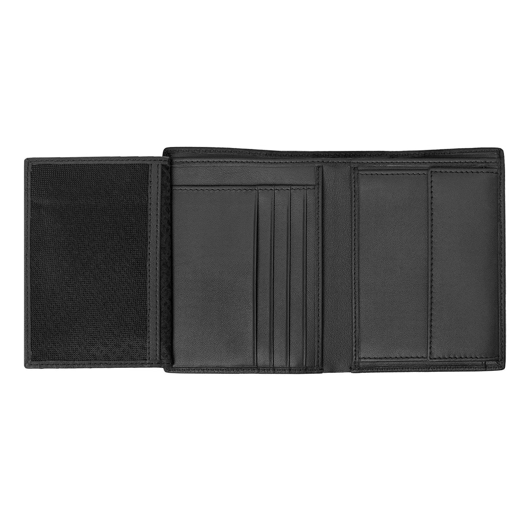 Hugo Boss Cartera Money con solapa vertical Classic Granulado Negro HLO416A