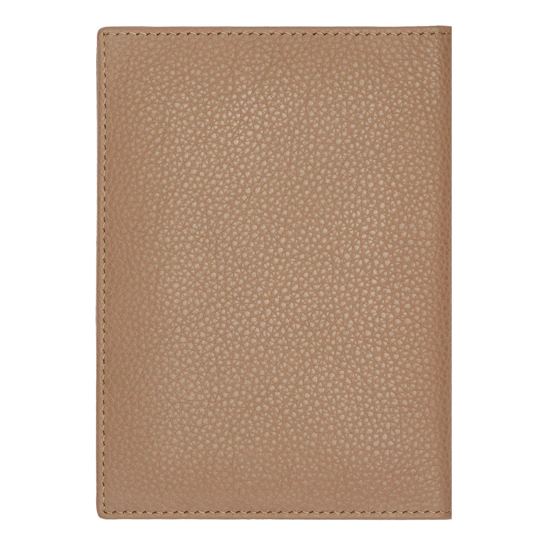 Hugo Boss Classic Reisepasshülle Granat Kamel HLP416X