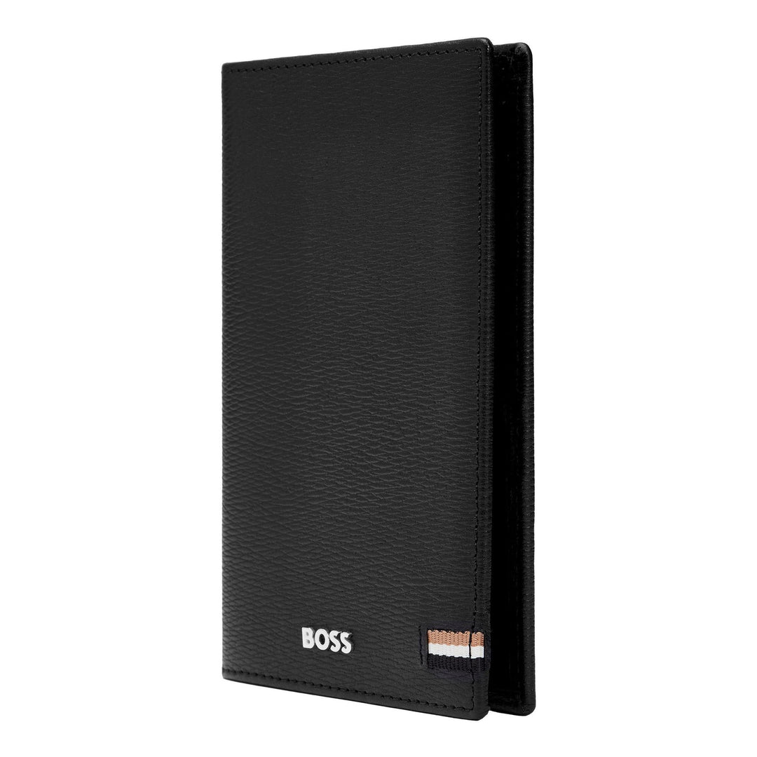 Porta Pasaporte Hugo Boss Negro Icónico HLP421A