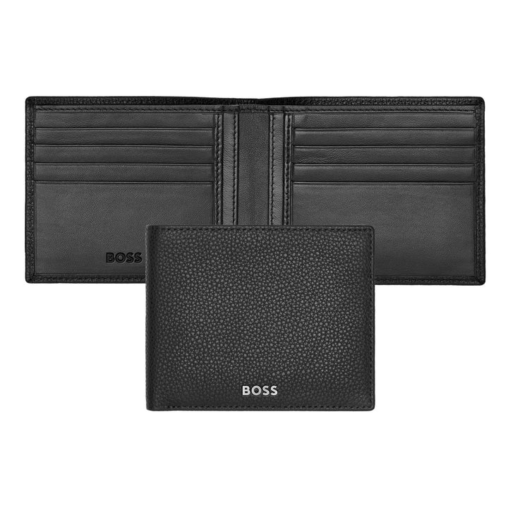 Cartera Hugo Boss Classic Granulada Negra HLW416A