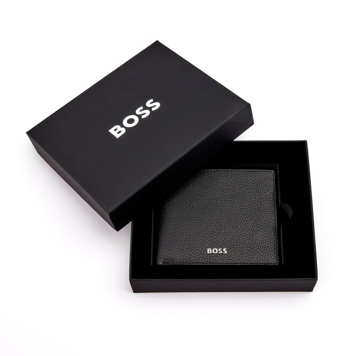 Cartera Hugo Boss Classic Granulada Negra HLW416A