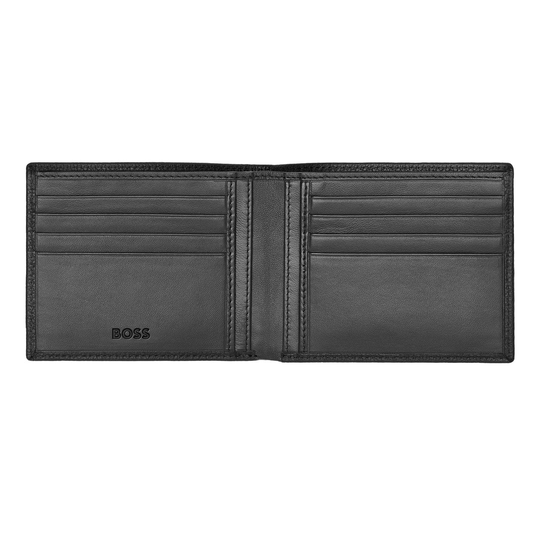 Cartera Hugo Boss Classic Granulada Negra HLW416A