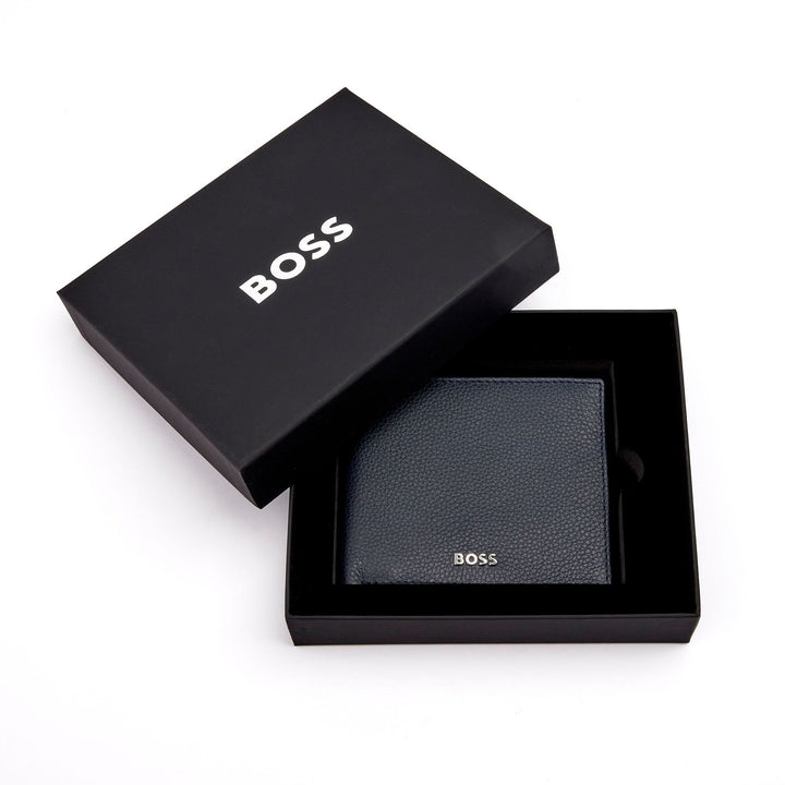 Hugo Boss Classic Granulated Wallet Marineblau HLW416N