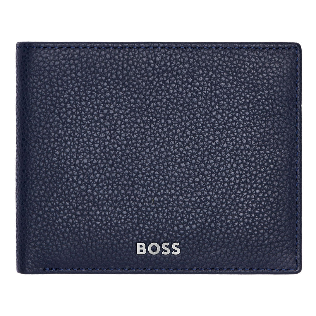 Hugo Boss Classic Granulated Wallet Marineblau HLW416N