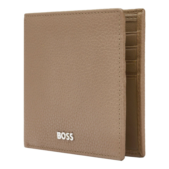 Hugo Boss Portefeuille granulé classique Camel HLW416X