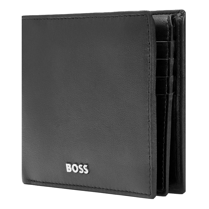 Hugo Boss Classic Smooth Flap Wallet Schwarz HLY403A