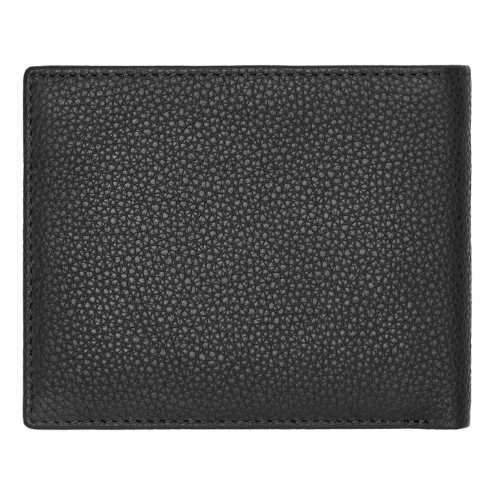Portefeuille à rabat classique Hugo Boss Noir granulé HLY416A