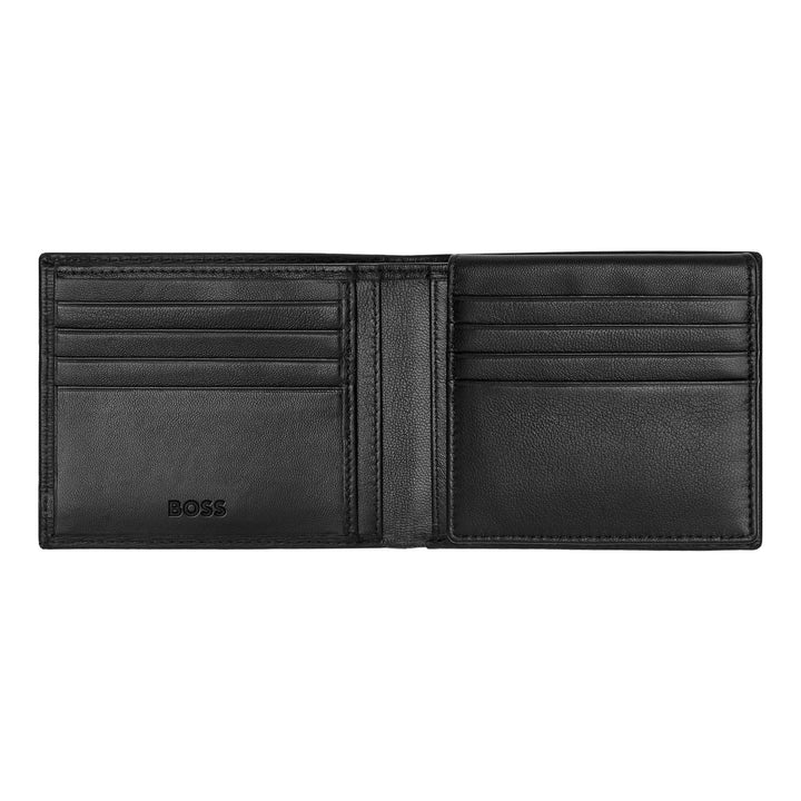 Hugo Boss Flap Wallet Iconic Schwarz HLY421A