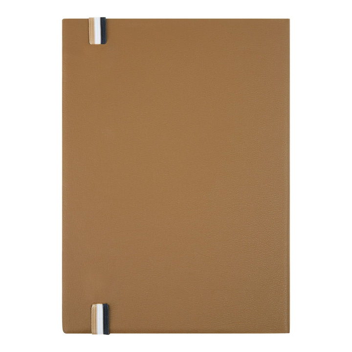 Hugo Boss A5 Iconic Camel lined notebook HNH321XL