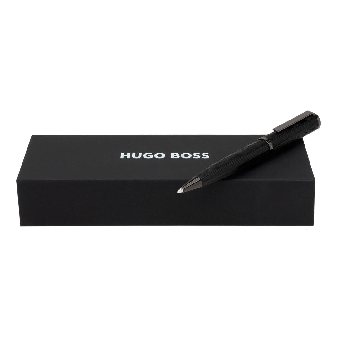 Hugo Boss Kugelschreiber Training Herringbone Gun HSI1064D