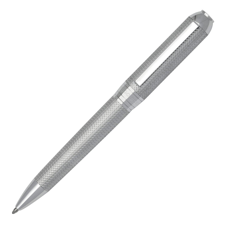 Hugo Boss Elemental Silver Kugelschreiber HSI4654C