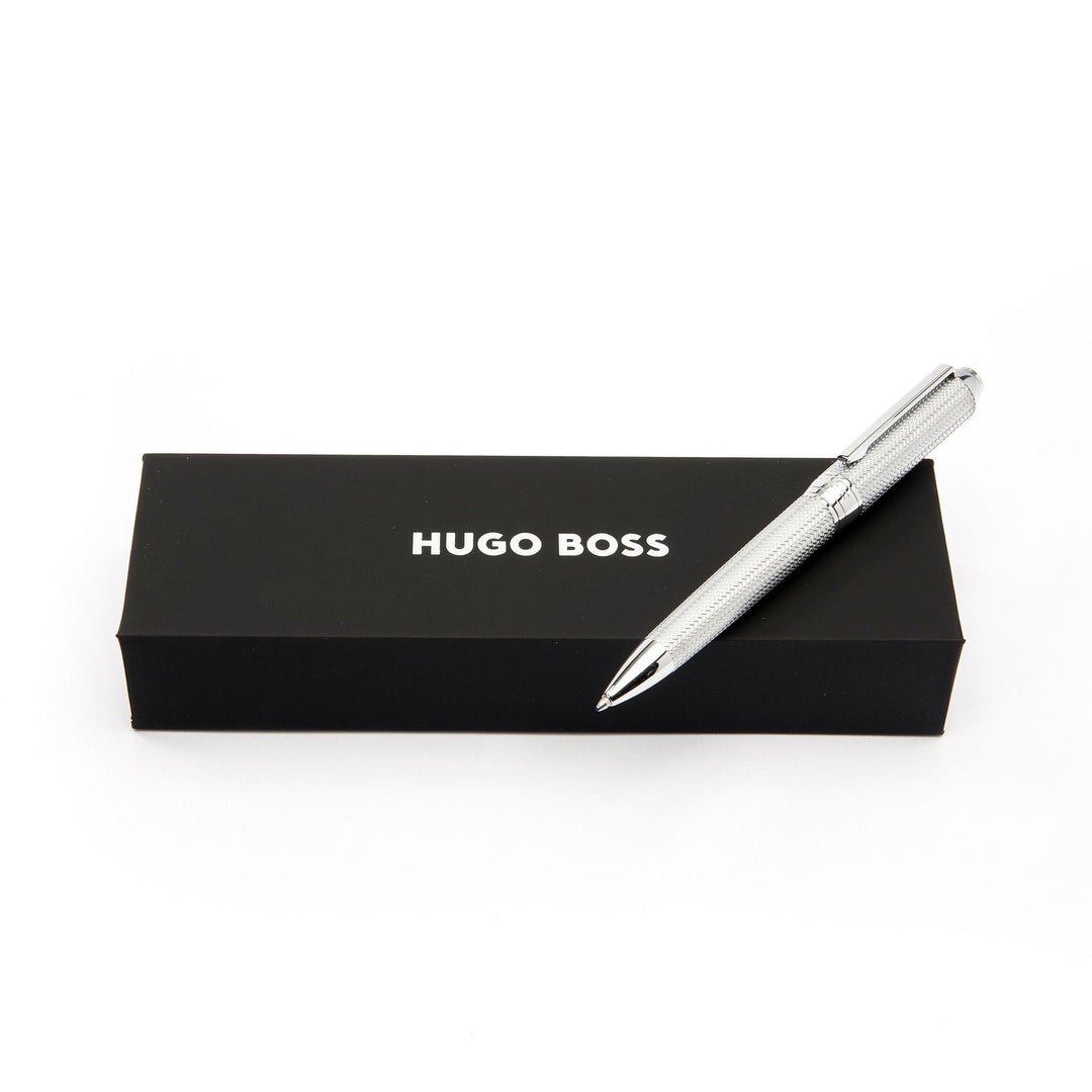 Hugo Boss Elemental Silver Kugelschreiber HSI4654C