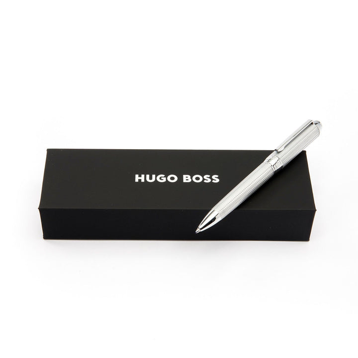 Hugo Boss Elemental Silver Kugelschreiber HSI4654C