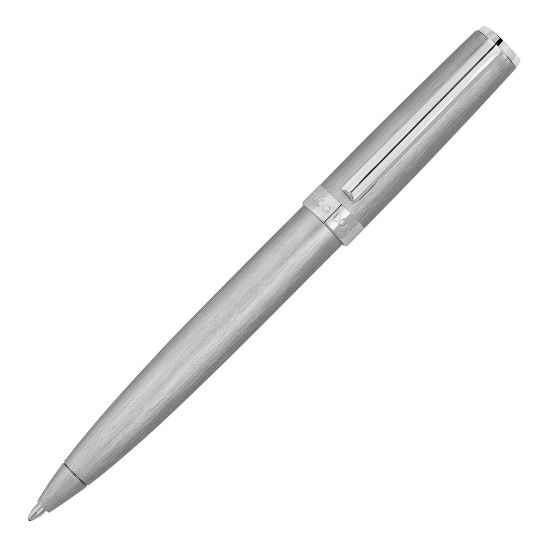 Hugo Boss Penna a sfera Gear Brushed Chrome HSK4414B