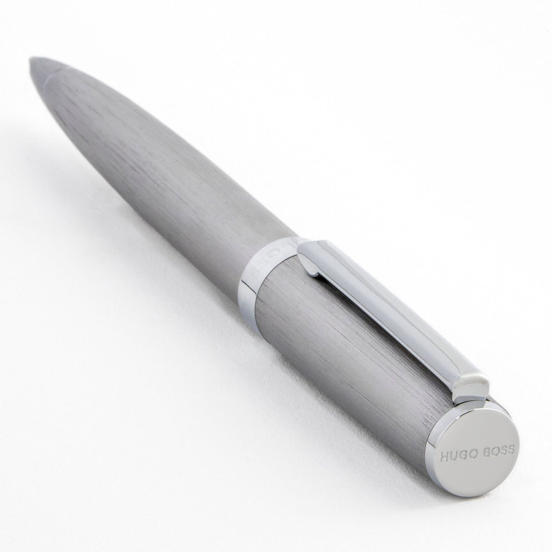 Hugo Boss Penna a sfera Gear Brushed Chrome HSK4414B