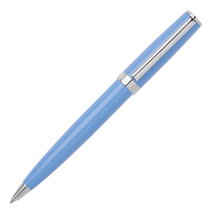 Stylo à bille Hugo Boss Gear Icon bleu clair HSN2544M