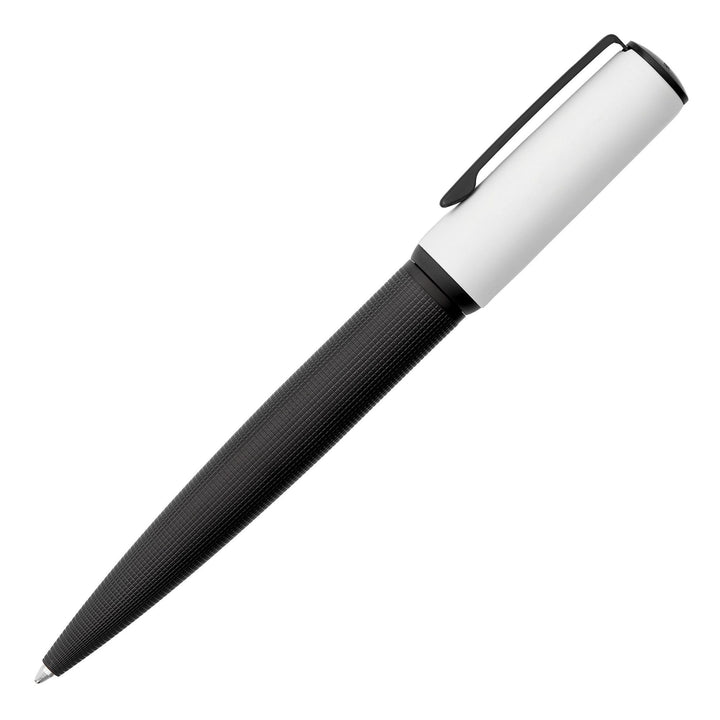 Hugo Boss Stylo bille Arche Iconic Blanc HSQ4744F