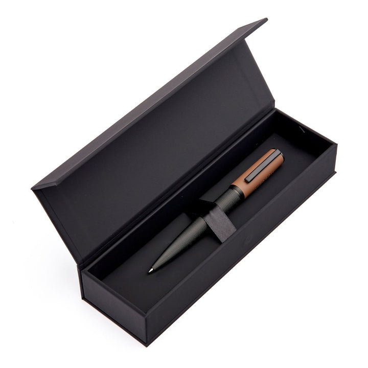 Hugo Boss Arche Iconic Camel Ballpoint Pen HSQ4744X