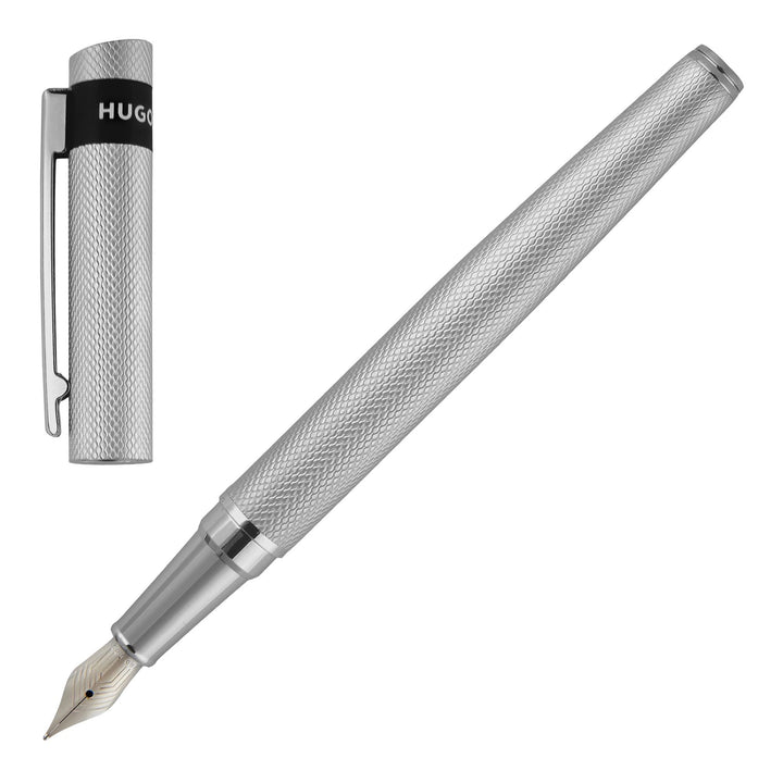 Pluma estilográfica Hugo Boss Loop Diamond Chrome HSW3672B