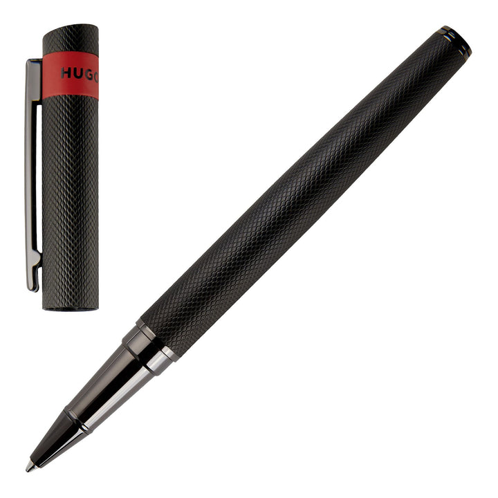 Hugo Boss Loop Rollerball Pen Diamond Black HSW3675A