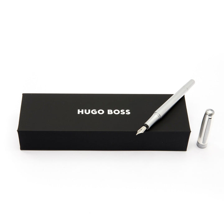 Hugo Boss Essential Metal Silver Füllfederhalter HSY4872C
