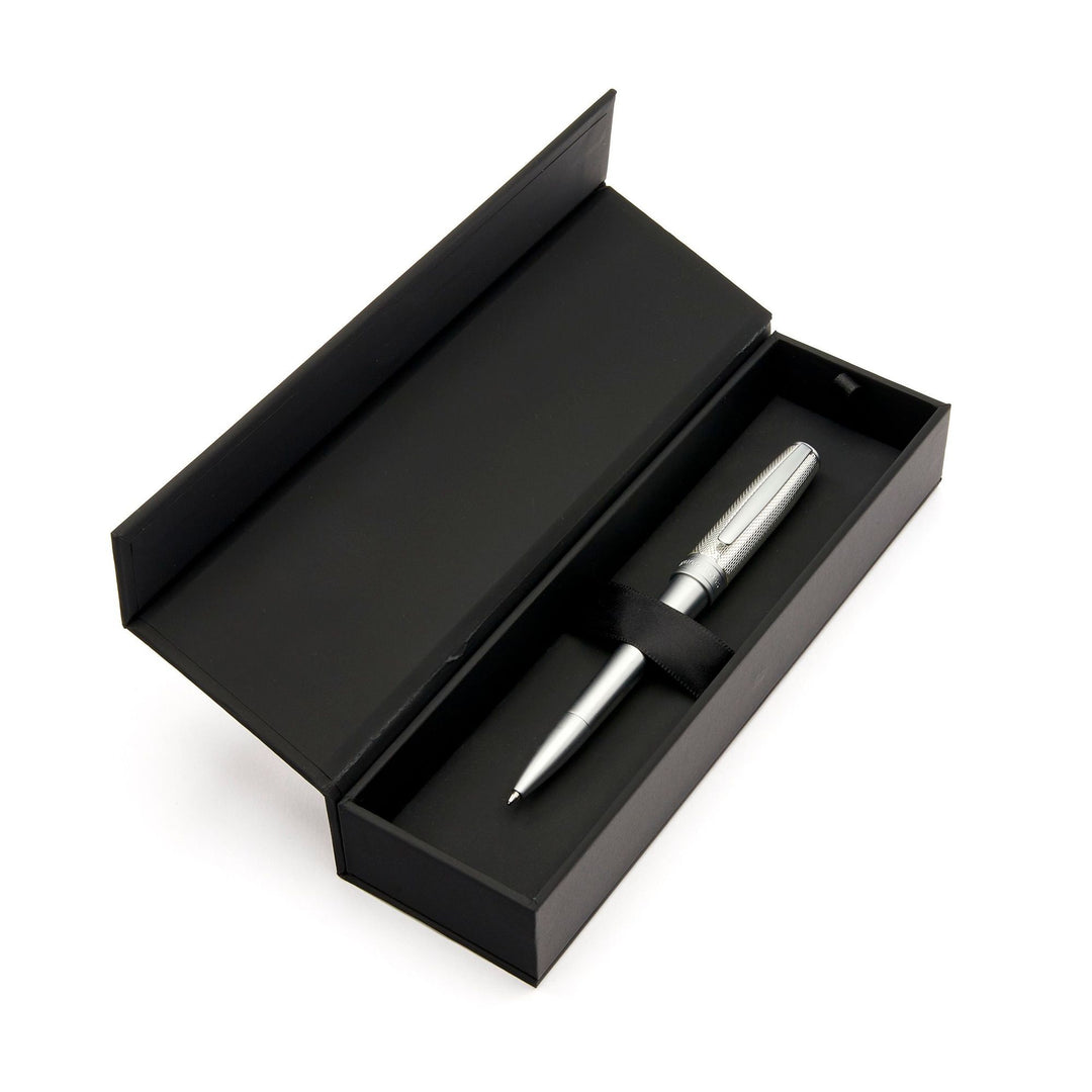 Hugo Boss Penna a sfera Essential Metal Silver HSY4874C