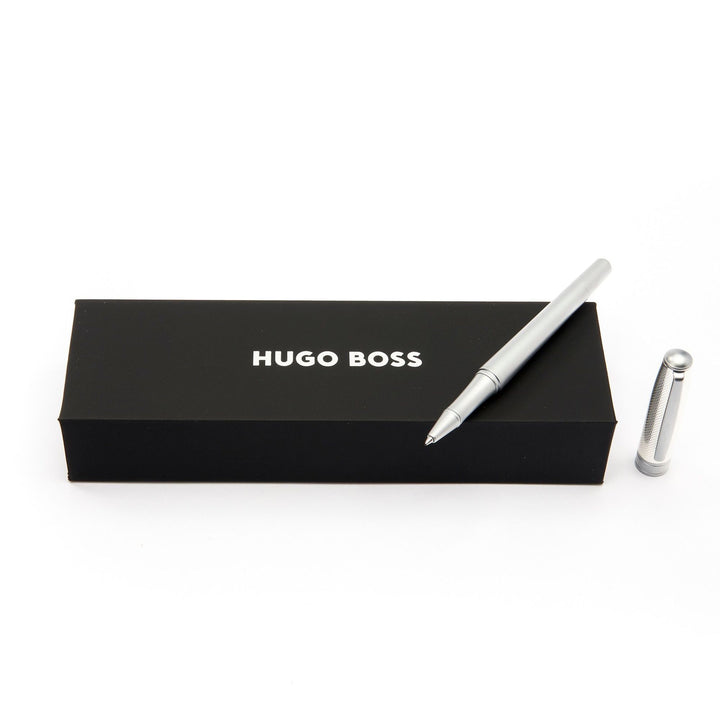 Hugo Boss Essential Metall-Tintenroller Silber HSY4875C
