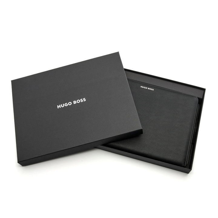 Hugo Boss A4 Zip Konferenzmappe Pure Iconic Black HTA410A