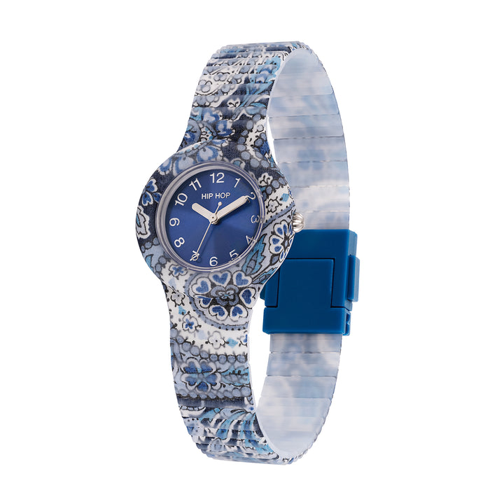 Reloj Hip Hop colección Blue Paisley 32mm HWU1308