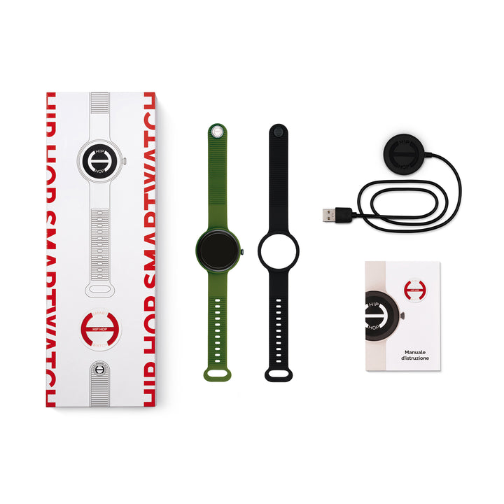 Montre connectée Hip Hop Vert/Noir Hero.Next 41mm HWU1315
