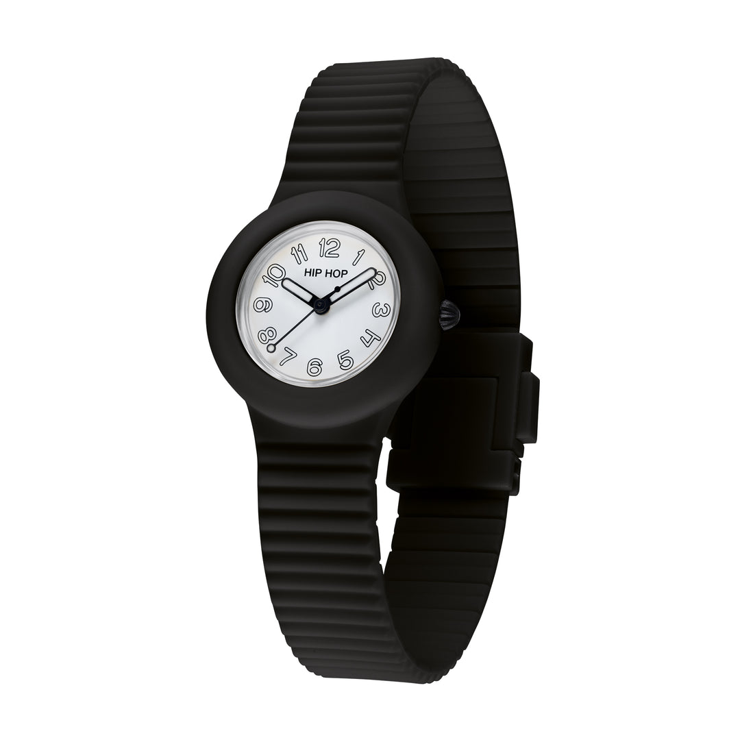 Reloj Hip Hop Colección Numbers Negro 34mm HWU1328