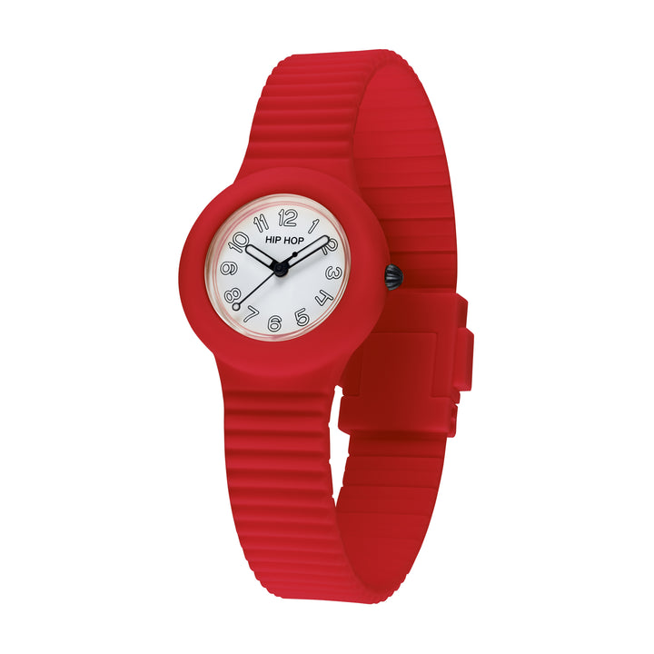 Montre Hip Hop Collection Chiffres Rouges 32mm HWU1332