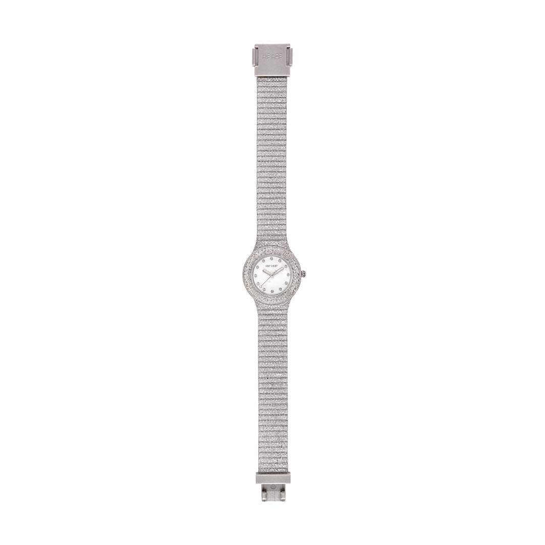 Hip Hop orologio Silver Shimmer Crush 32mm HWU1336