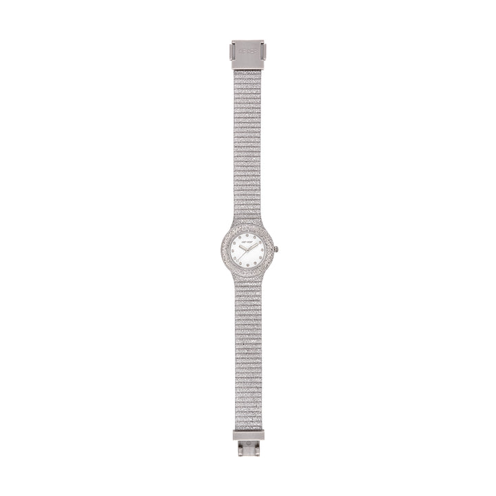 Hip Hop orologio Silver Shimmer Crush 32mm HWU1336